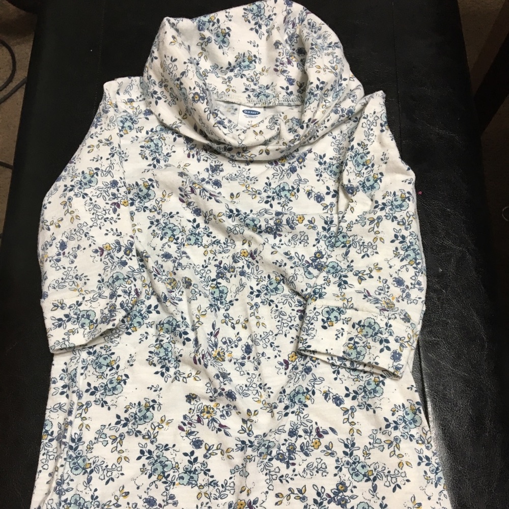 Toddler long sleeve with turtle neck dress